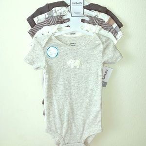 Five-piece baby onesies